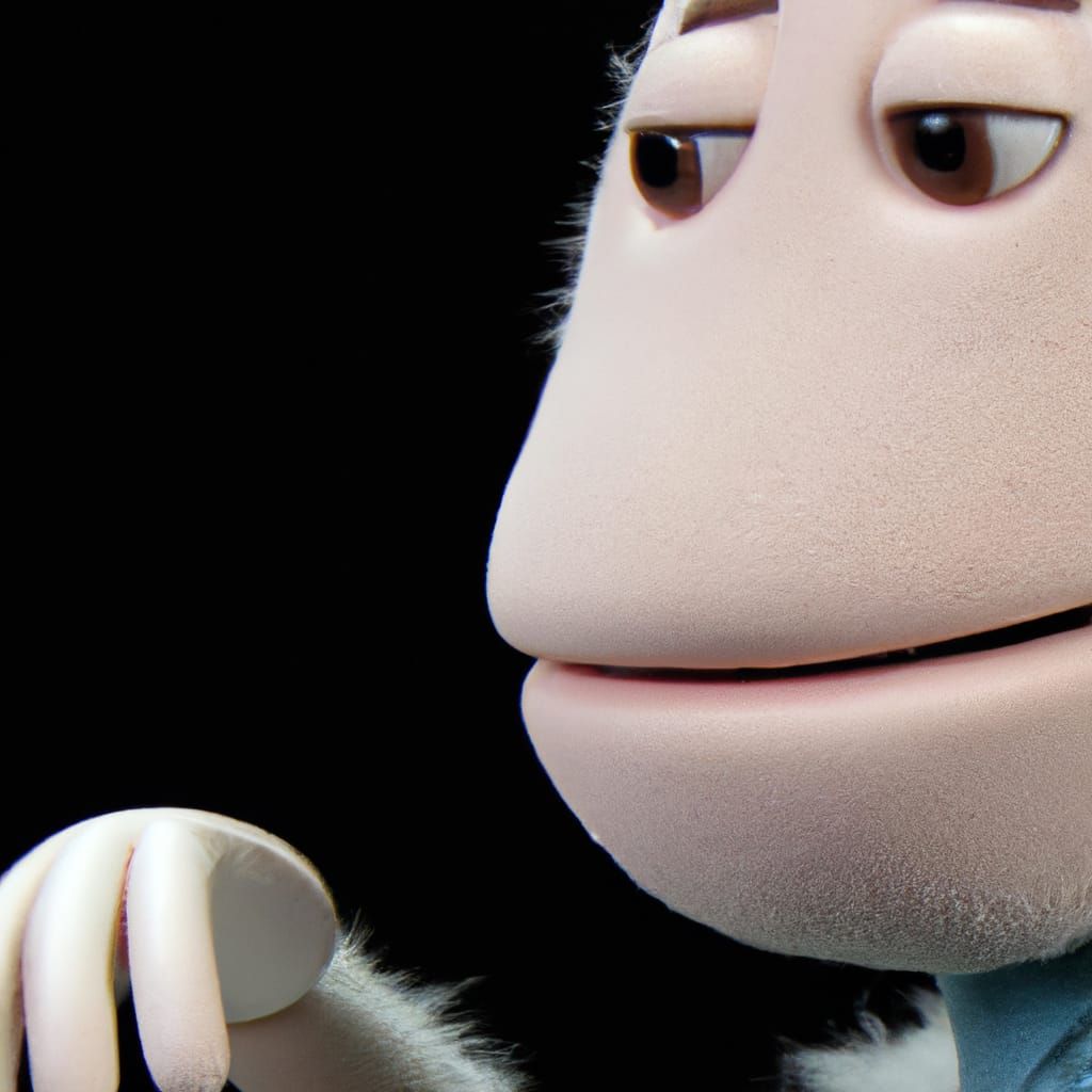 Finn the Human as a Stop-Motion Muppet