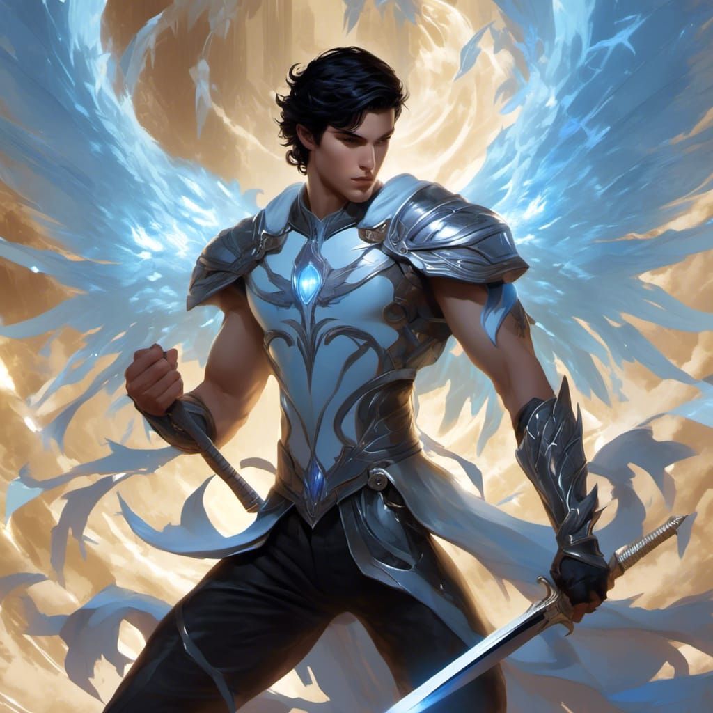 Angel Warrior Bear