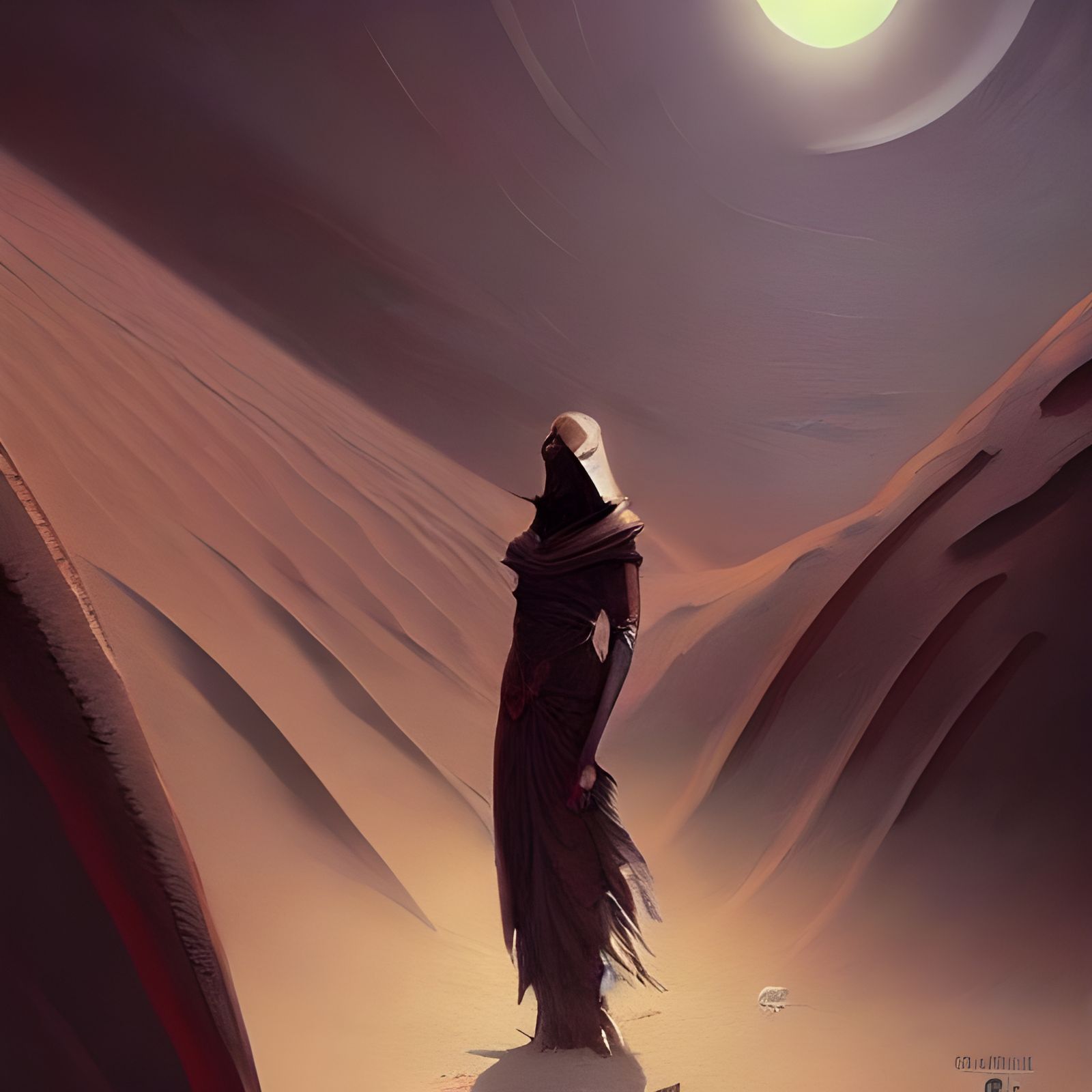 Sinister Dune Landscape
