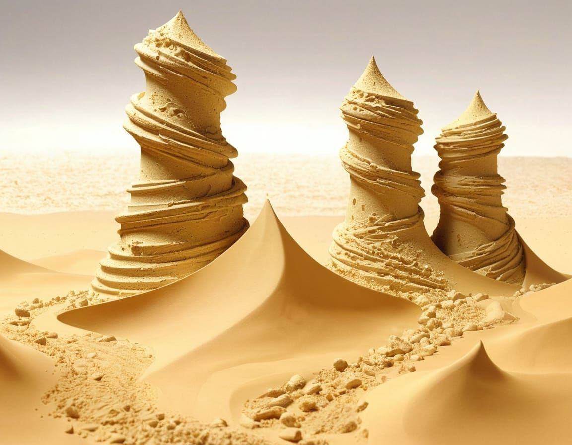 I Think I Thought a Sandscape Brandscape Background Spills F...
