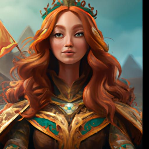 Fairytale Queen in Medieval Finery