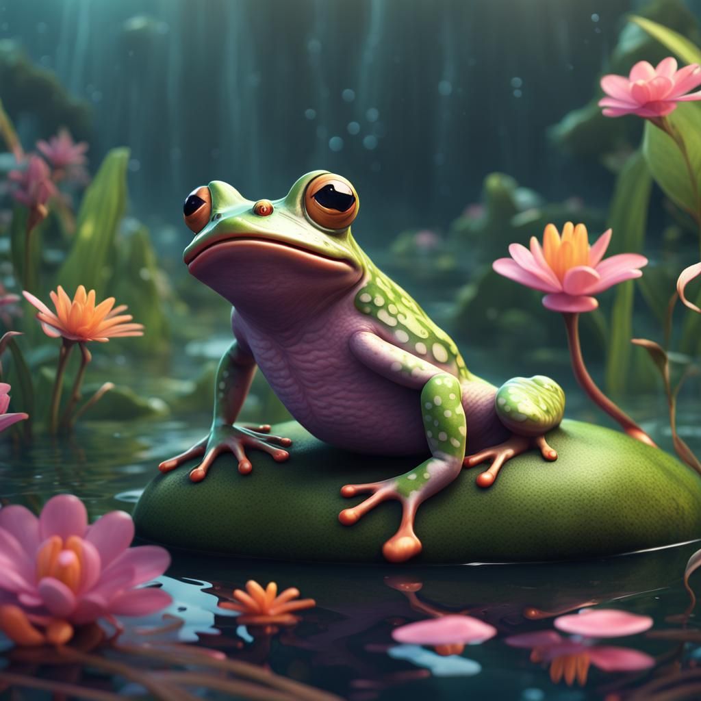 Just your typical froggy!