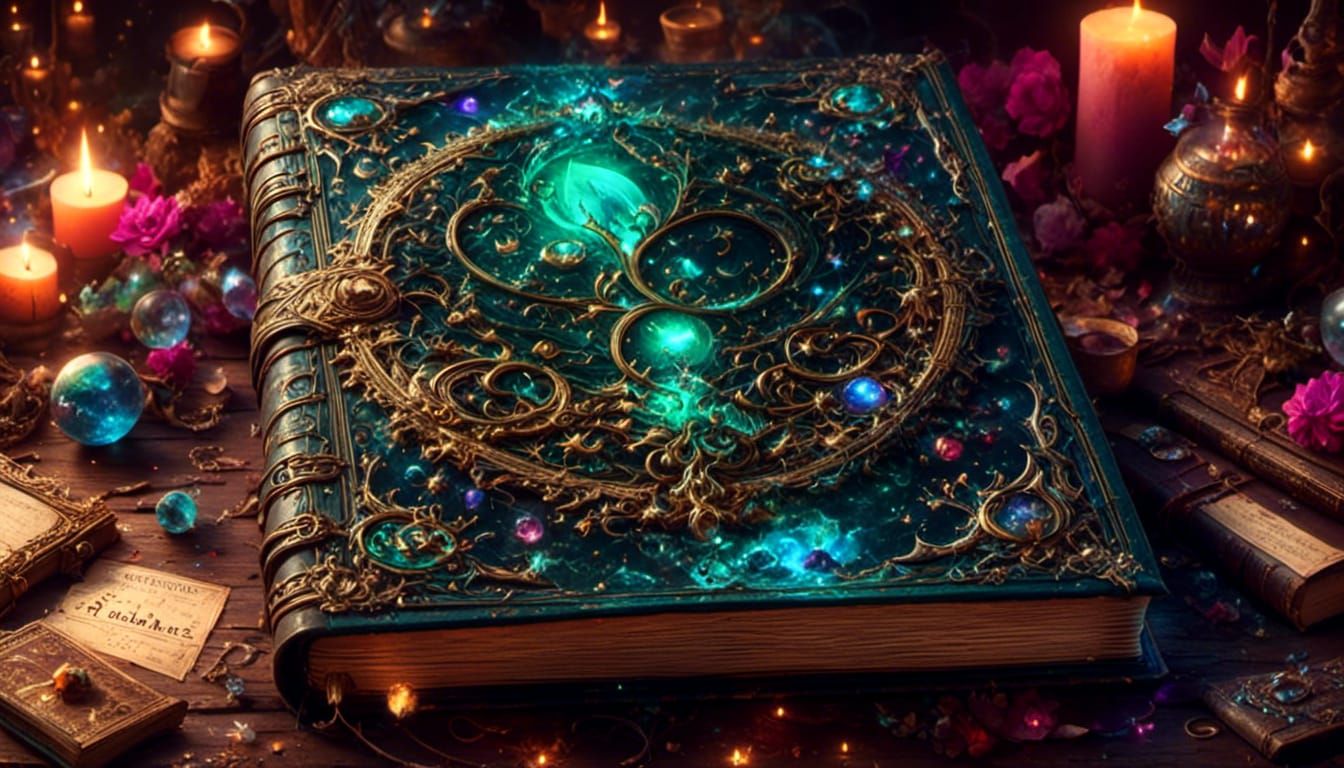 A magic book from another world