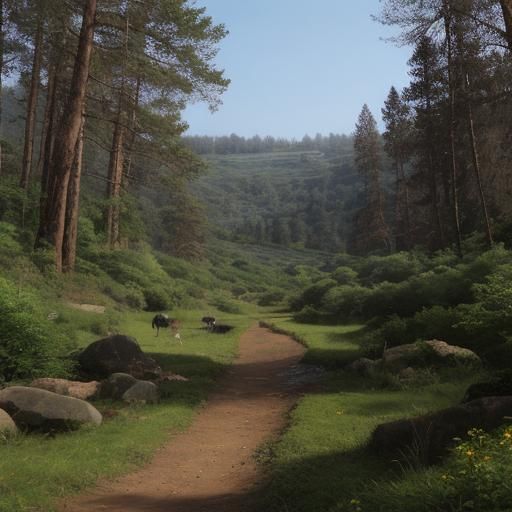 AI Generated Landscape Image