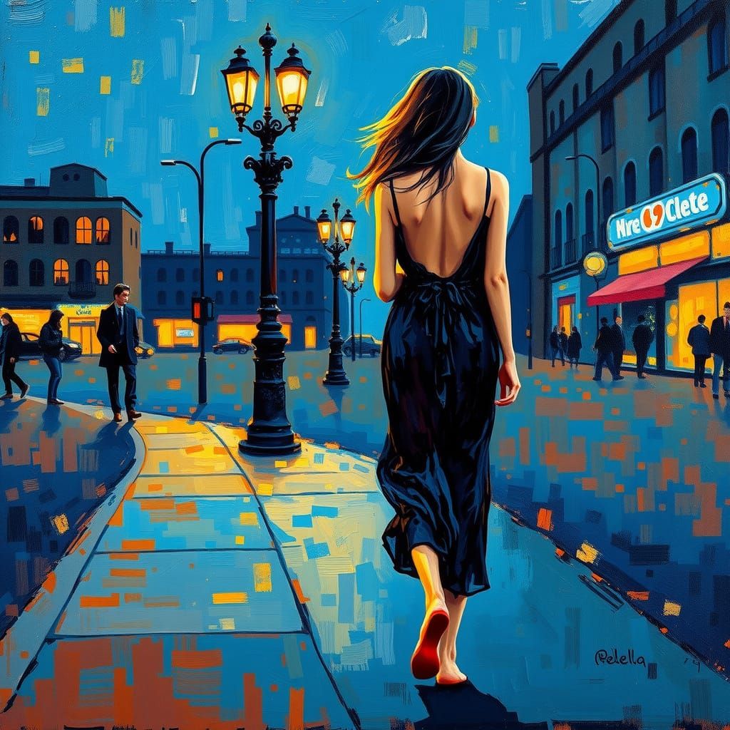 Women in Impressionist Artistic Nude Style