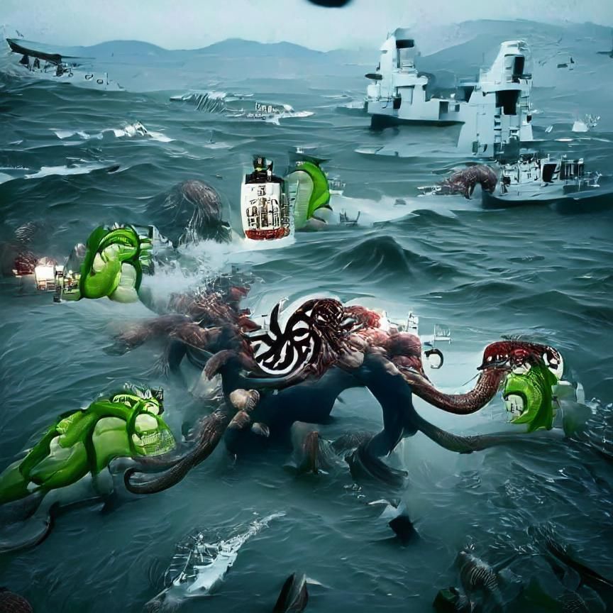 Epic Fight With a Kraken