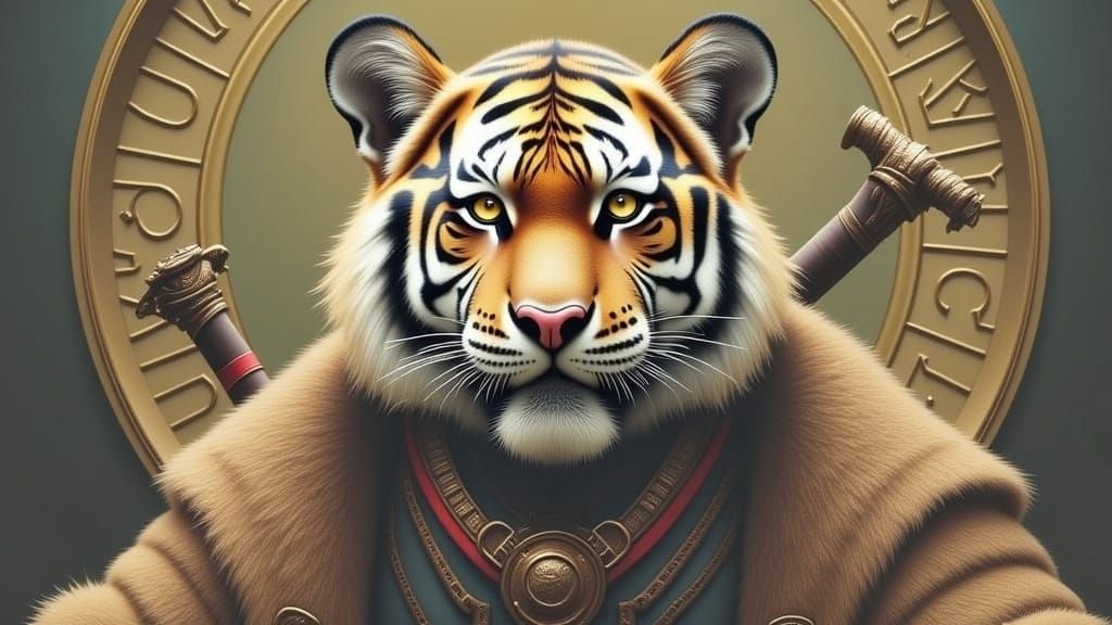 Majestic Tiger Portrait