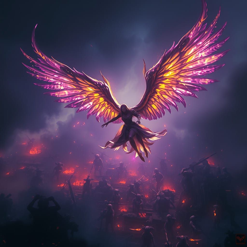 Valkyrie Goddess Harvests Souls in Dark Fantasy Realm