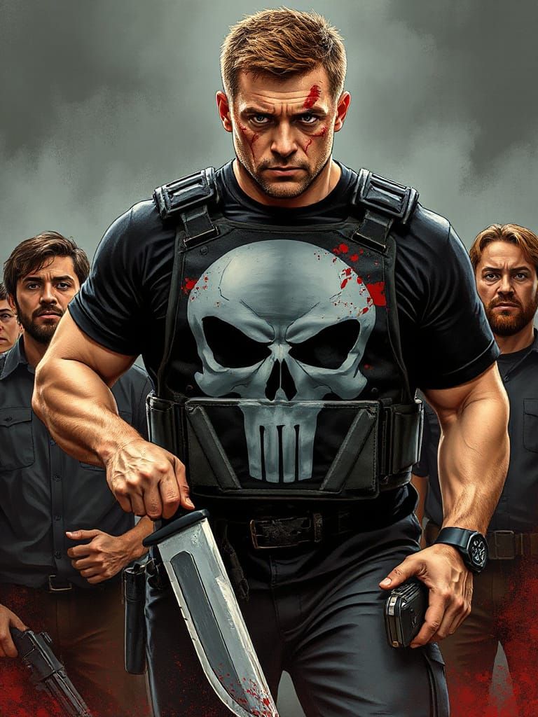 The Punisher: Frank Castle in a Terrifying Graphic Novel Sty...