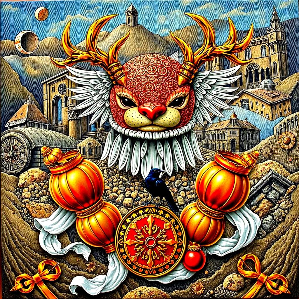 Ethereal Landscape at Twilight