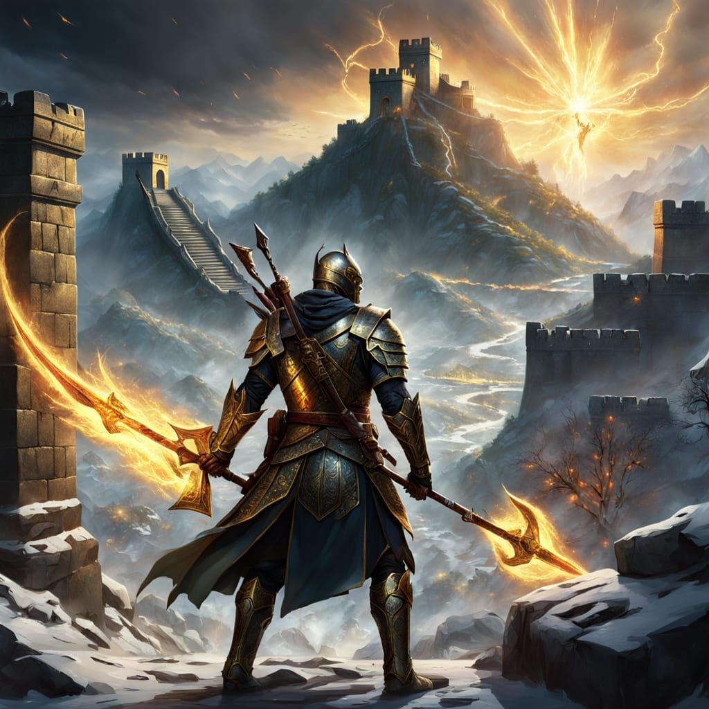 Heroes Unite on Great Wall in Epic Dawn Battle