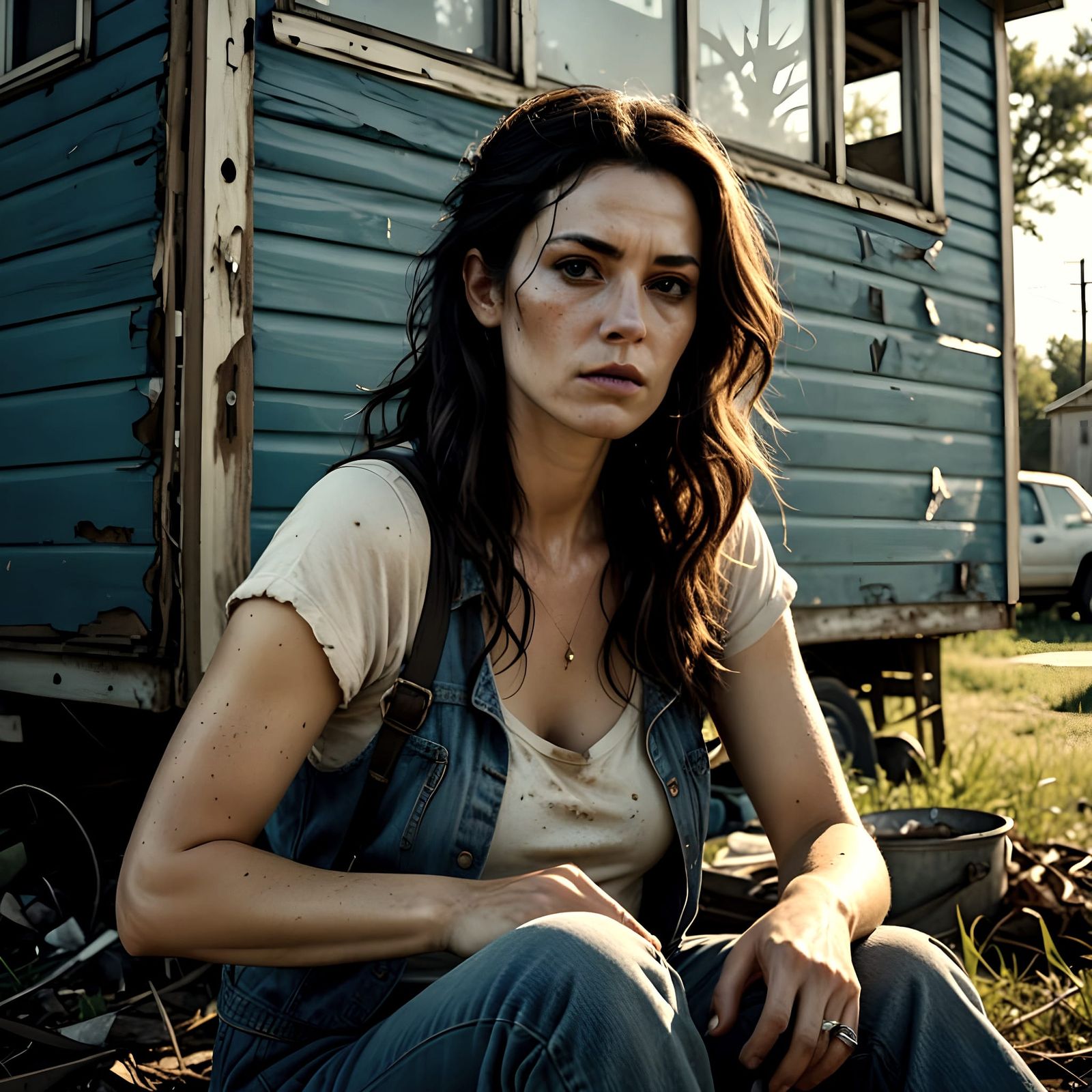 Poverty and Despair in the American Heartland, Hyperrealisti...