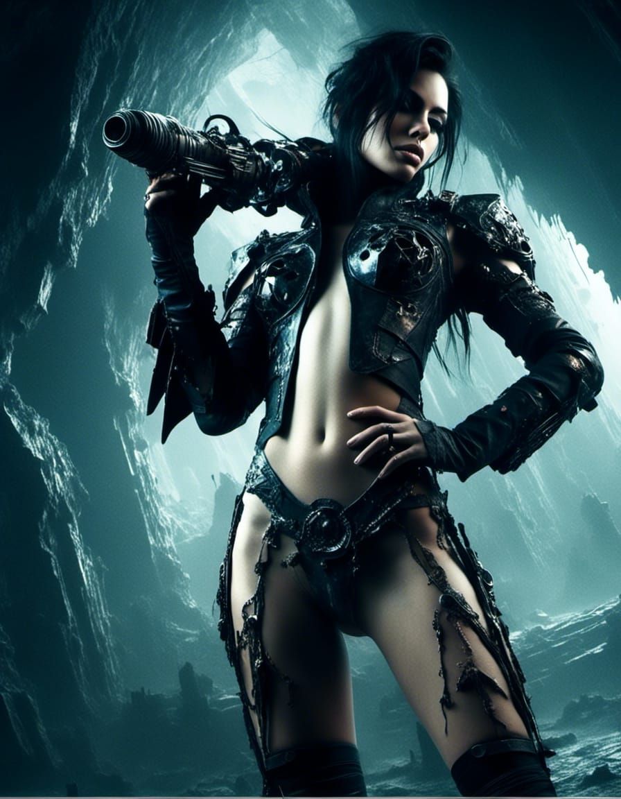 Shahdee from Prince of Persia in Sci-Fi Armor