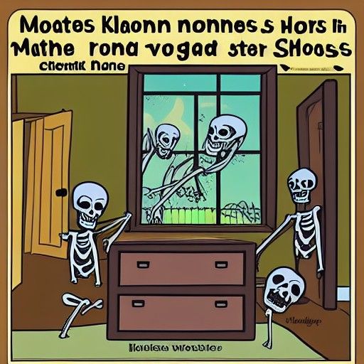 Skeletons in Closet, Monsters Under Bed