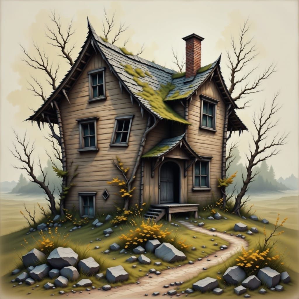 Prompt test to distort an image