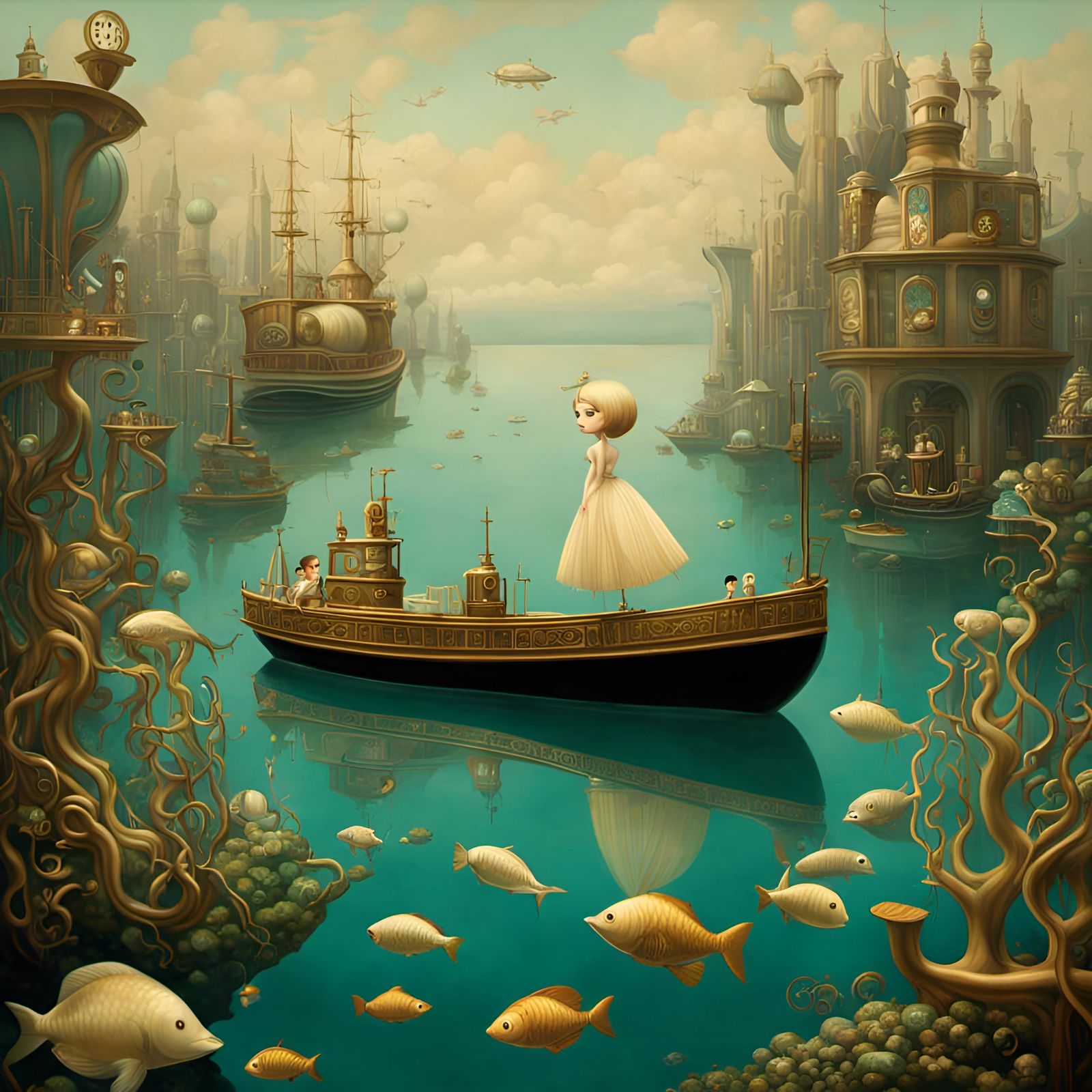 Surreal Fishy universe