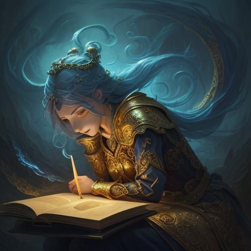 Mystical Photo Album Releasing Memories: Fantasy Art