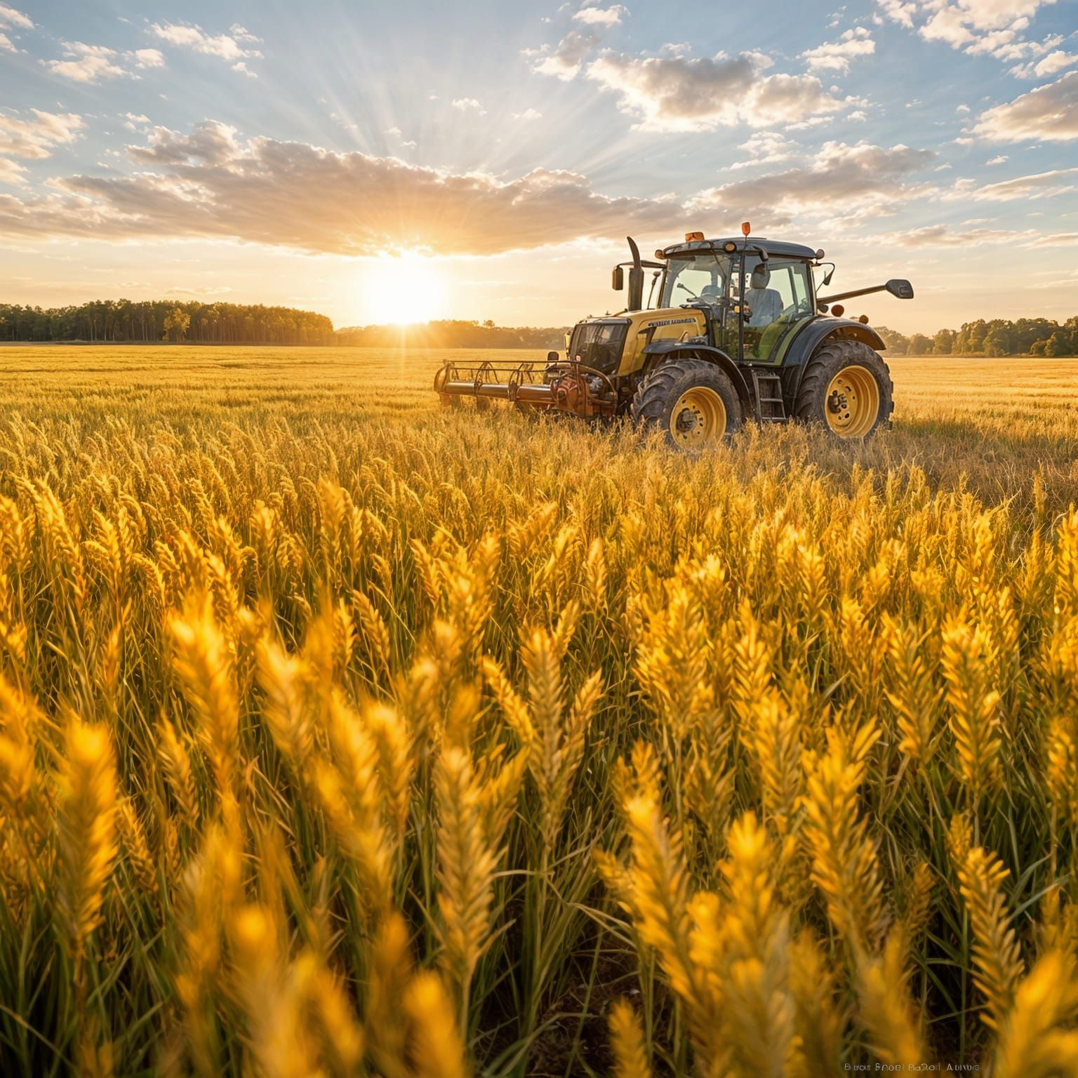 Golden Field Awaiting Harvest