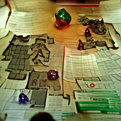 Dungeons and Dragons Illustration