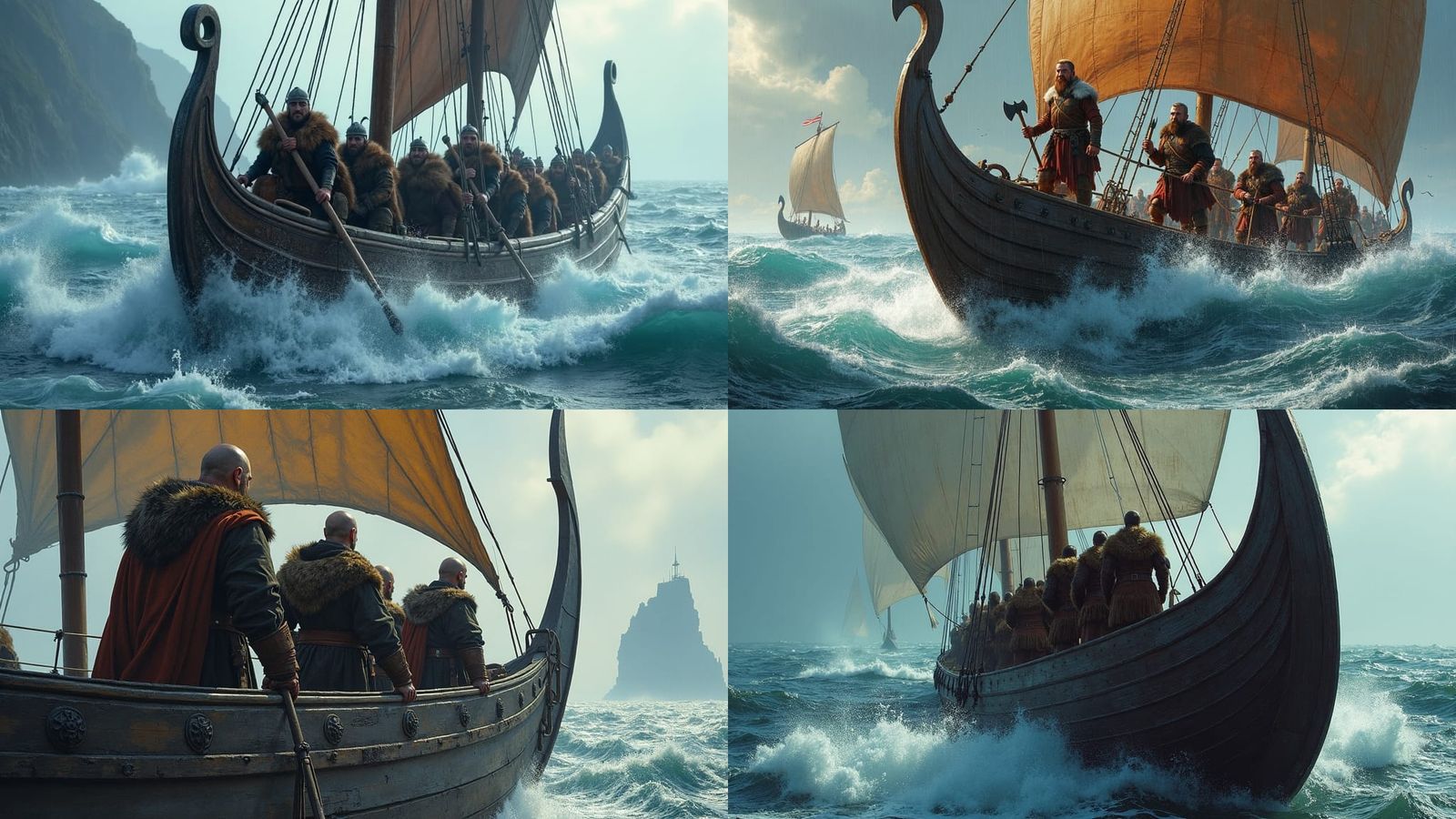 Vikings Voyage to the New World: Dynamic Images