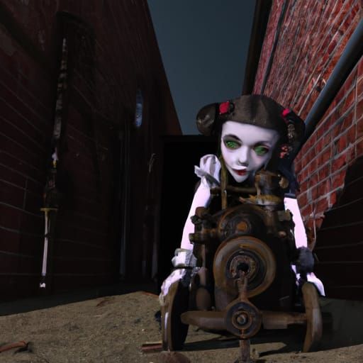 I had a nightmare of a doll in my dream and it was a machine of evil for it came after me in the hallway of the school w...