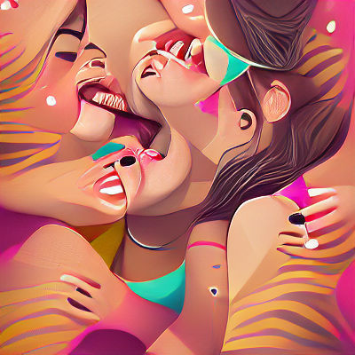 Beautiful Digital Illustration in HD Style