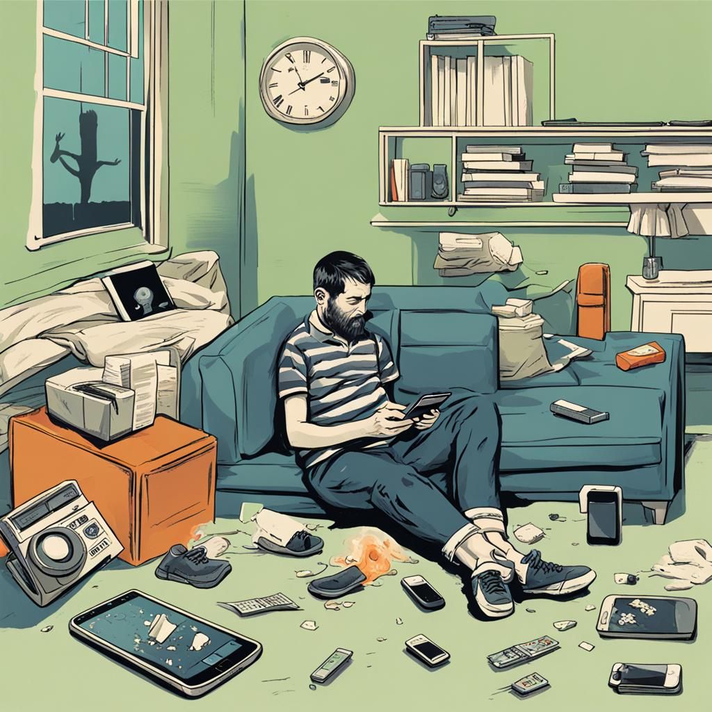 Smartphones: A Deadly Addiction Concept