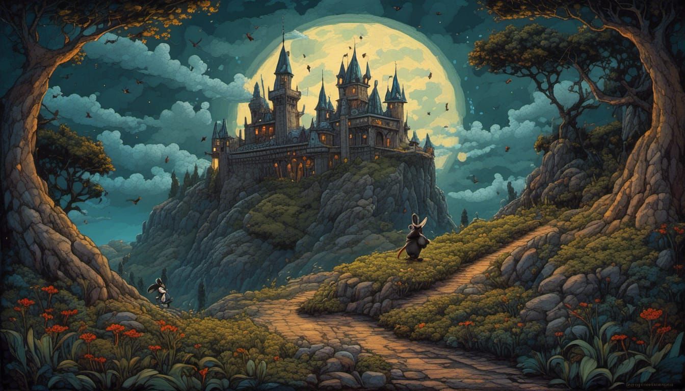 A Heroic Mouse Knight - Places, styles and artworks