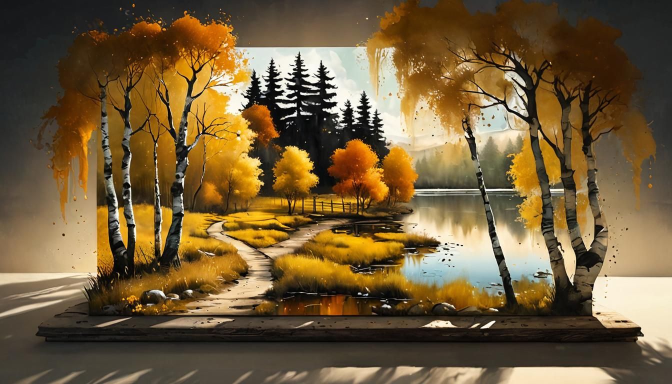 POSTER ART : When Beauty does not fit in ...