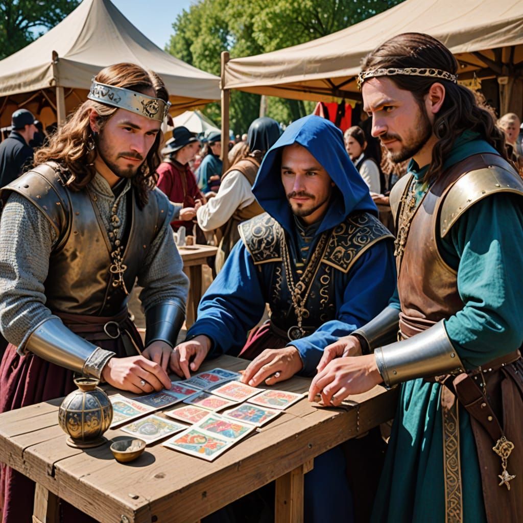 Medieval Faire fortune tellers