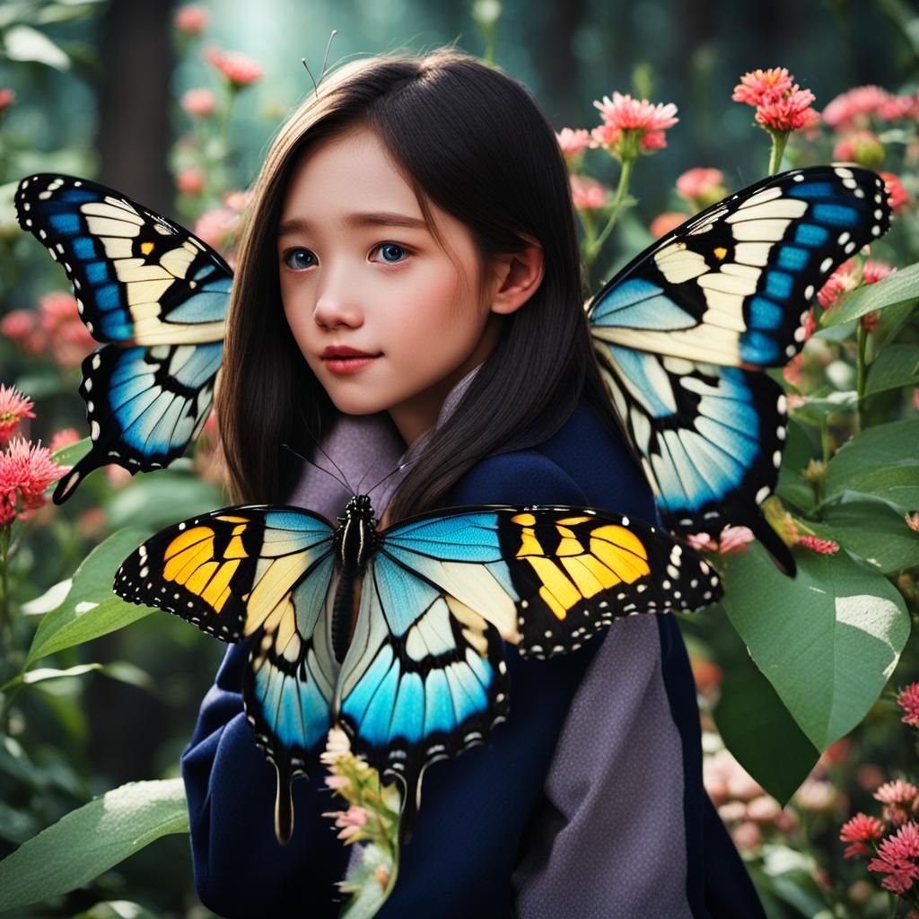 AI Generated Image of a Butterfly