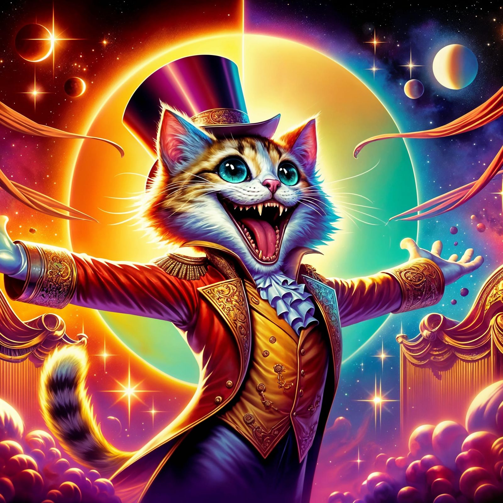 Kitten Ringmaster's Cosmic Baroque Extravaganza