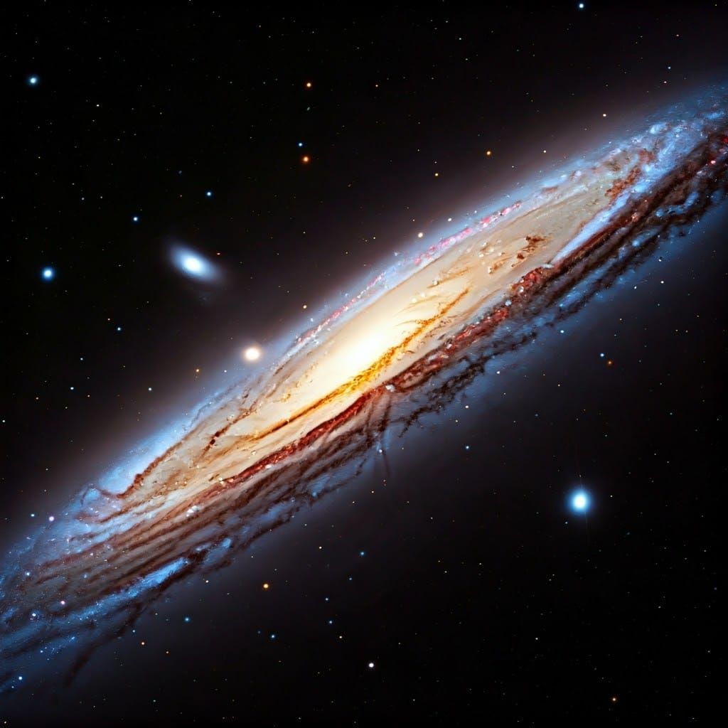 Spectacular Galaxies and Stars in Deep Space