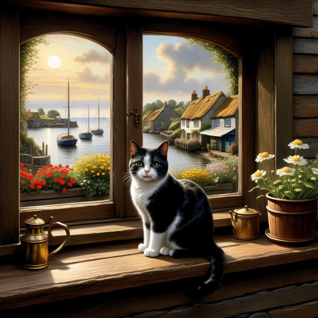 View Outside a Window