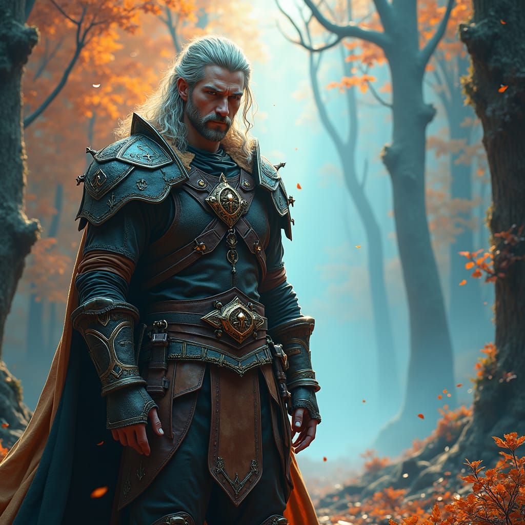 Ethereal Realm Hero in Leather Armor