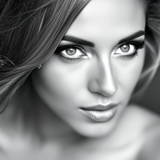 Hyperrealistic Photo of a Beautiful Woman