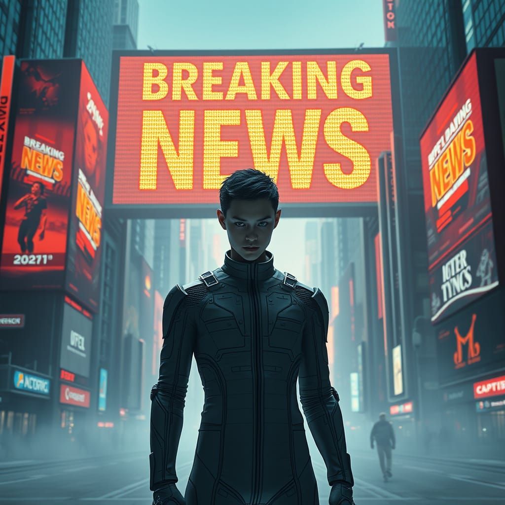 Mind Control Propaganda in a Futuristic Metropolis