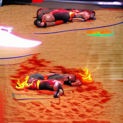 Abstract Visualization of Heat Death Concept