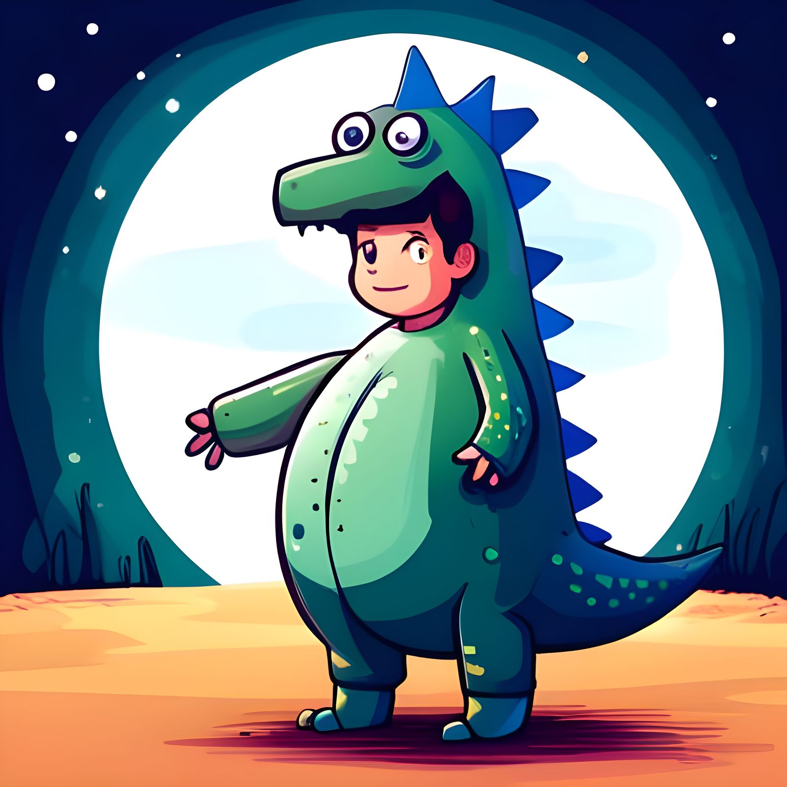 Dinosaur Halloween costume