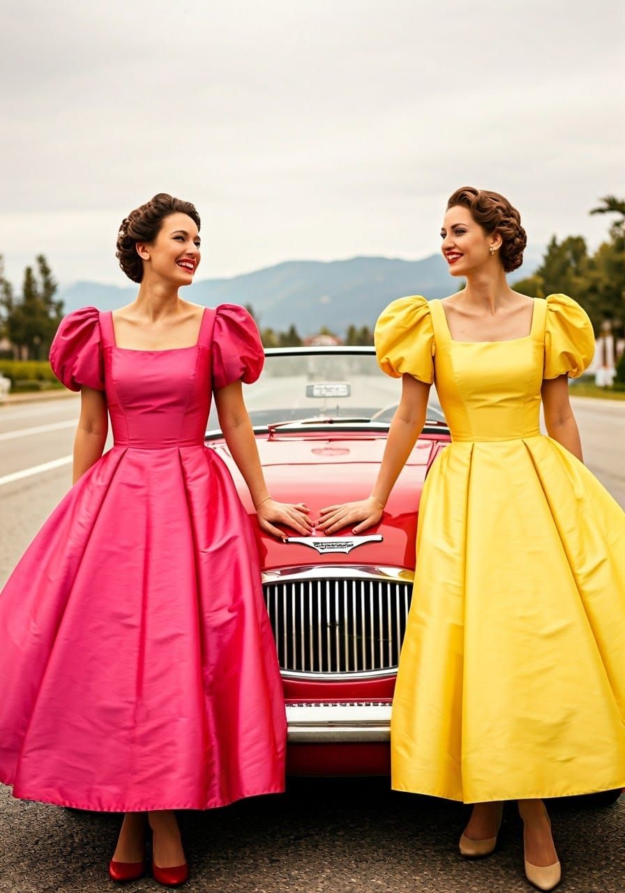 Glamorous Women at 1959 Monte Carlo Rally