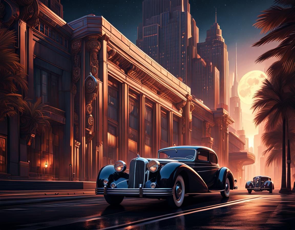 Noir Nights and Art Dec Dreams