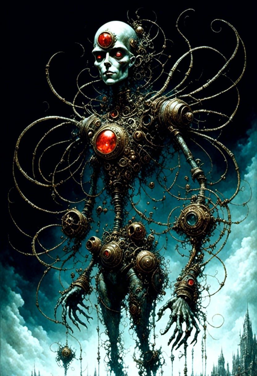 Dynamic Superhero Portrait Generated with AI Model