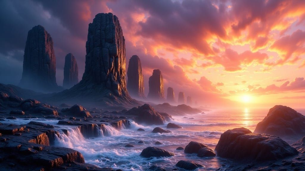 Mysterious coastline