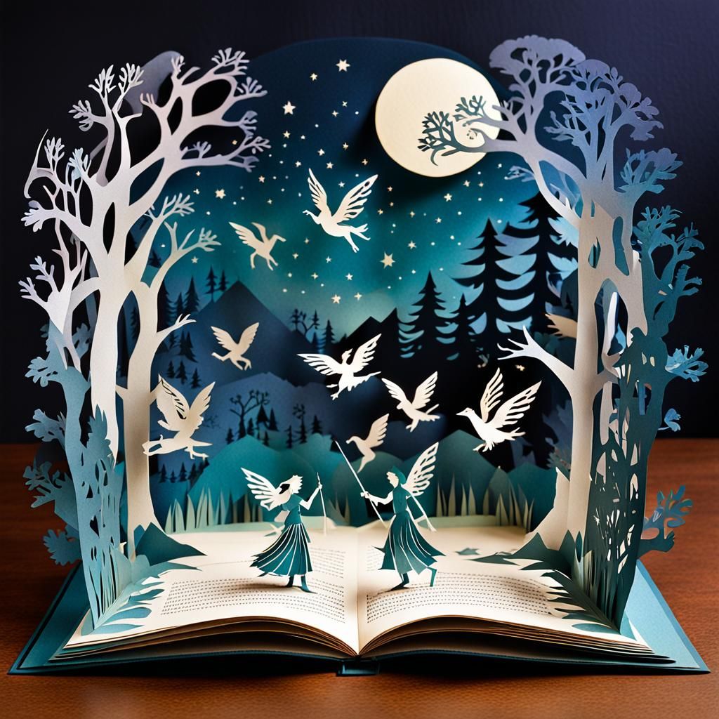 The Wild Fairy Hunt Pop-Up Book