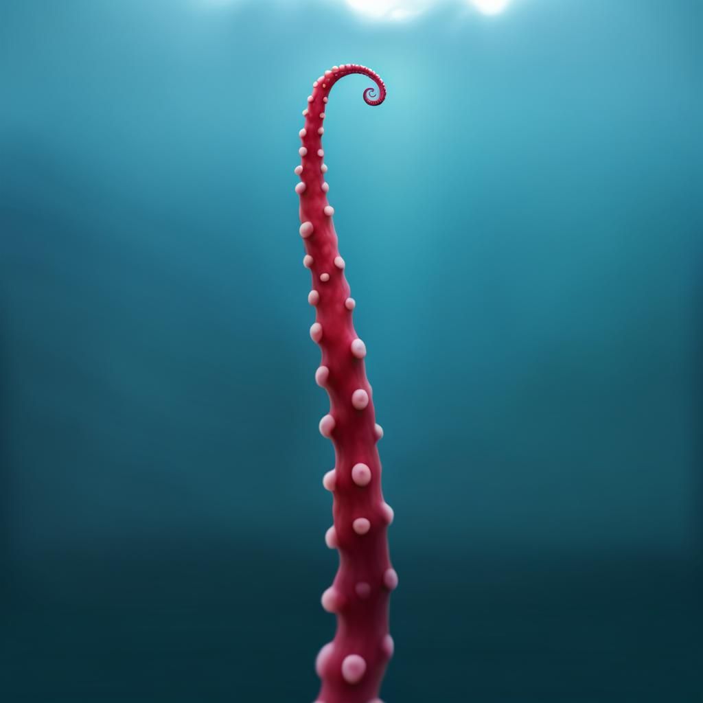 Detailed Single Tentacle Generated by AI
