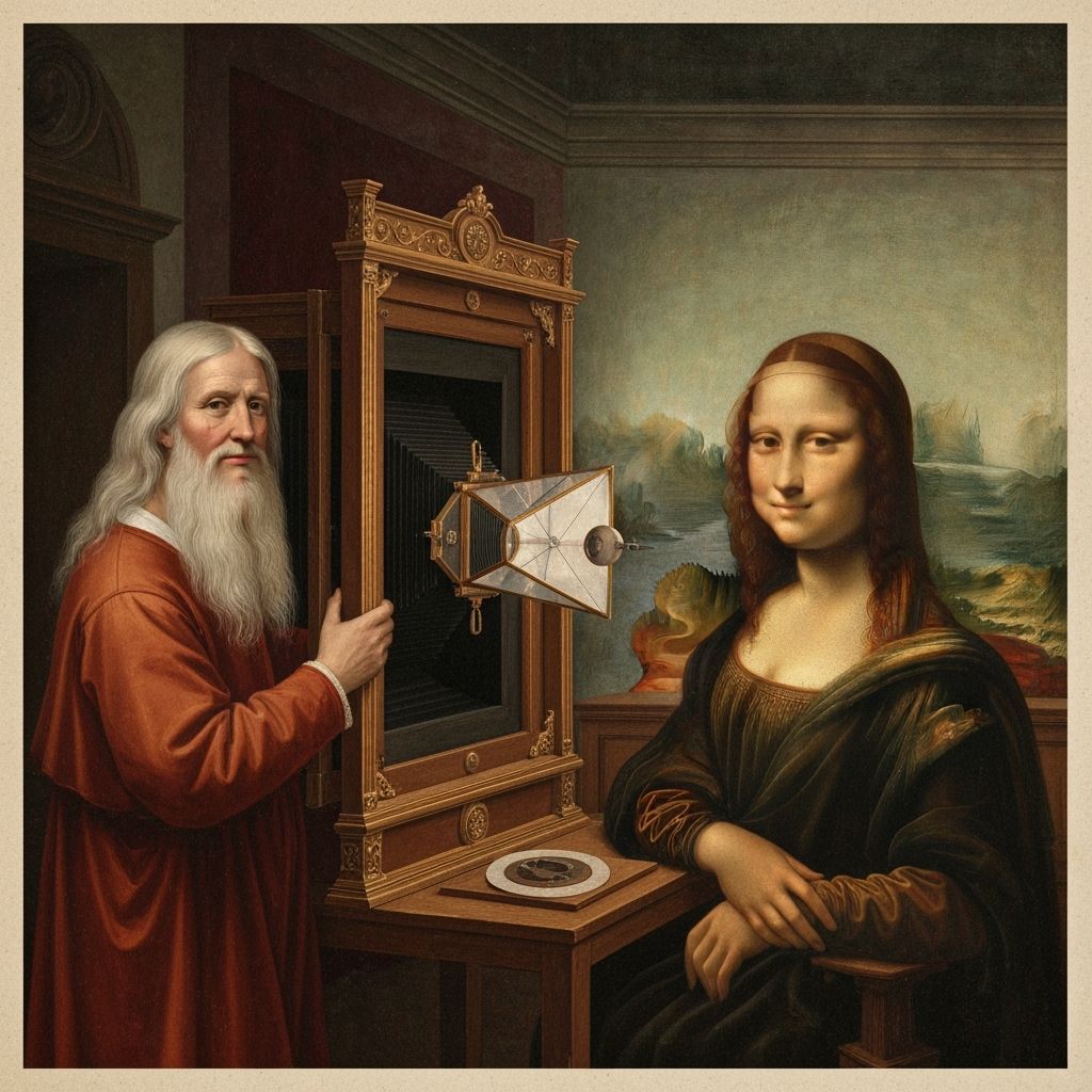Da Vinci Photographs the Mona Lisa: Renaissance Photography
