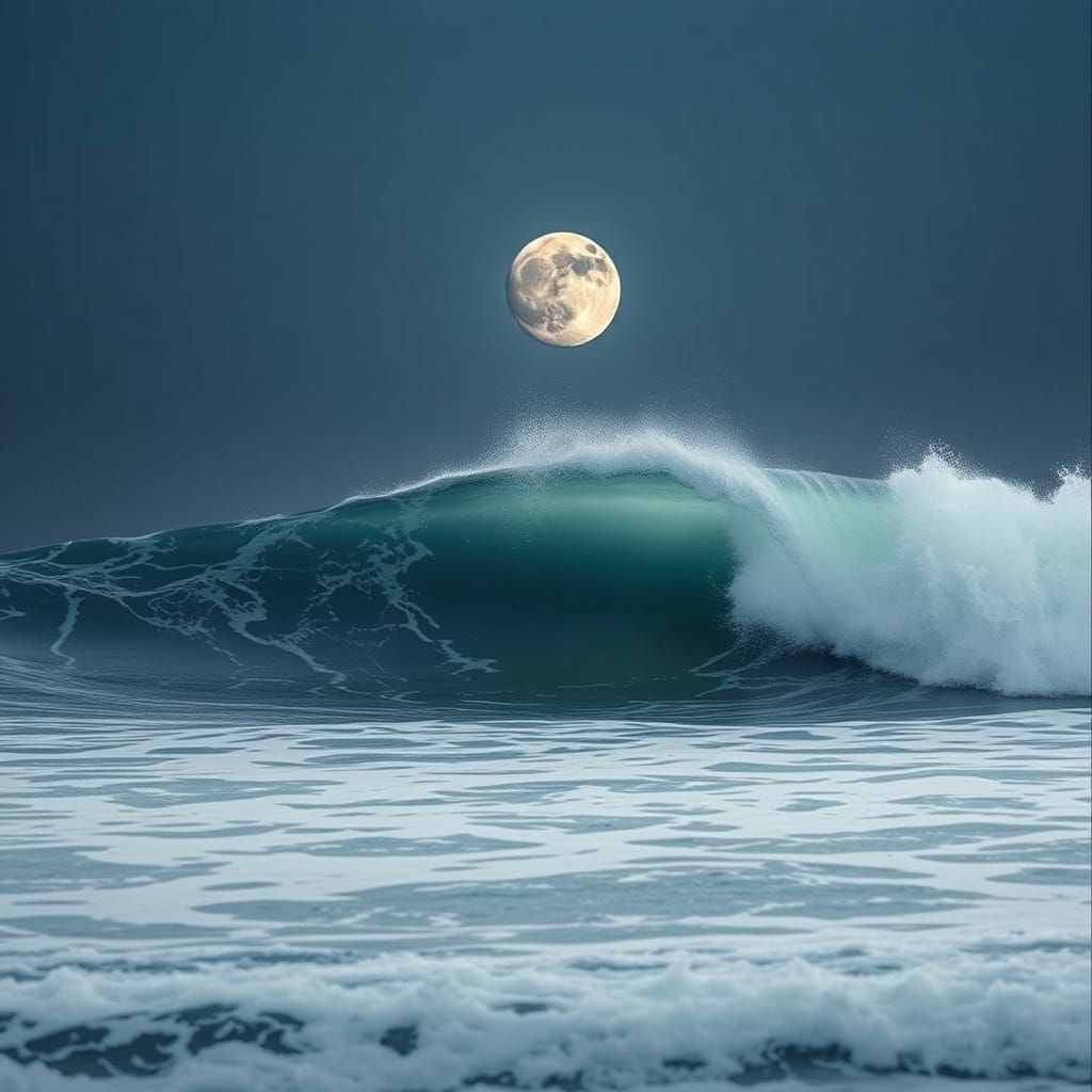 Surreal Oceanic Metaphor Explores Inner Turmoil