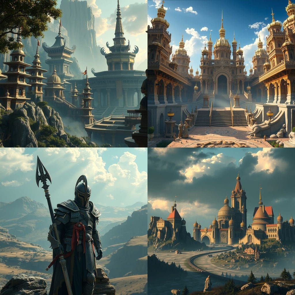 Epic 3D Videogame Graphics in Cinematic Style
