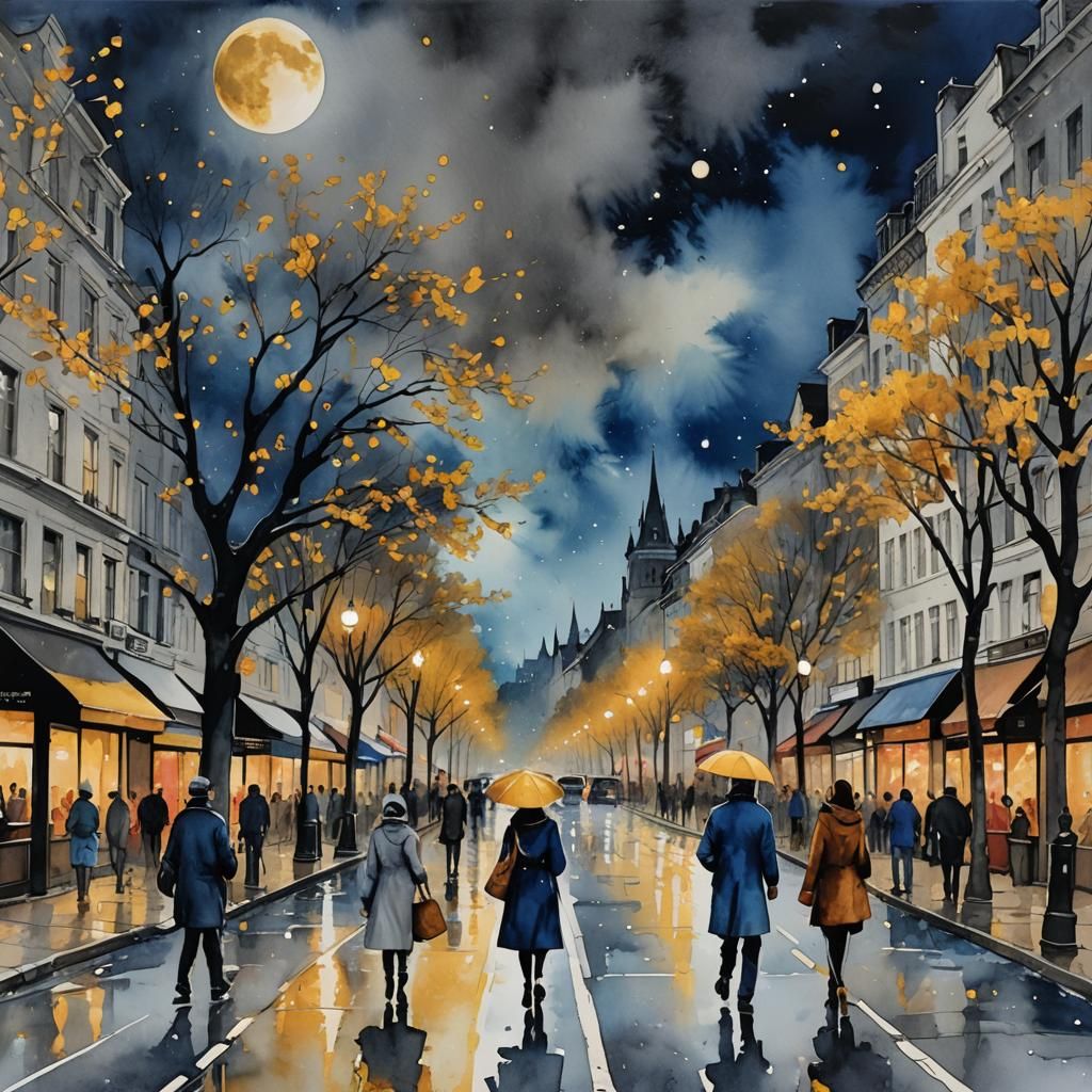 European Dining street