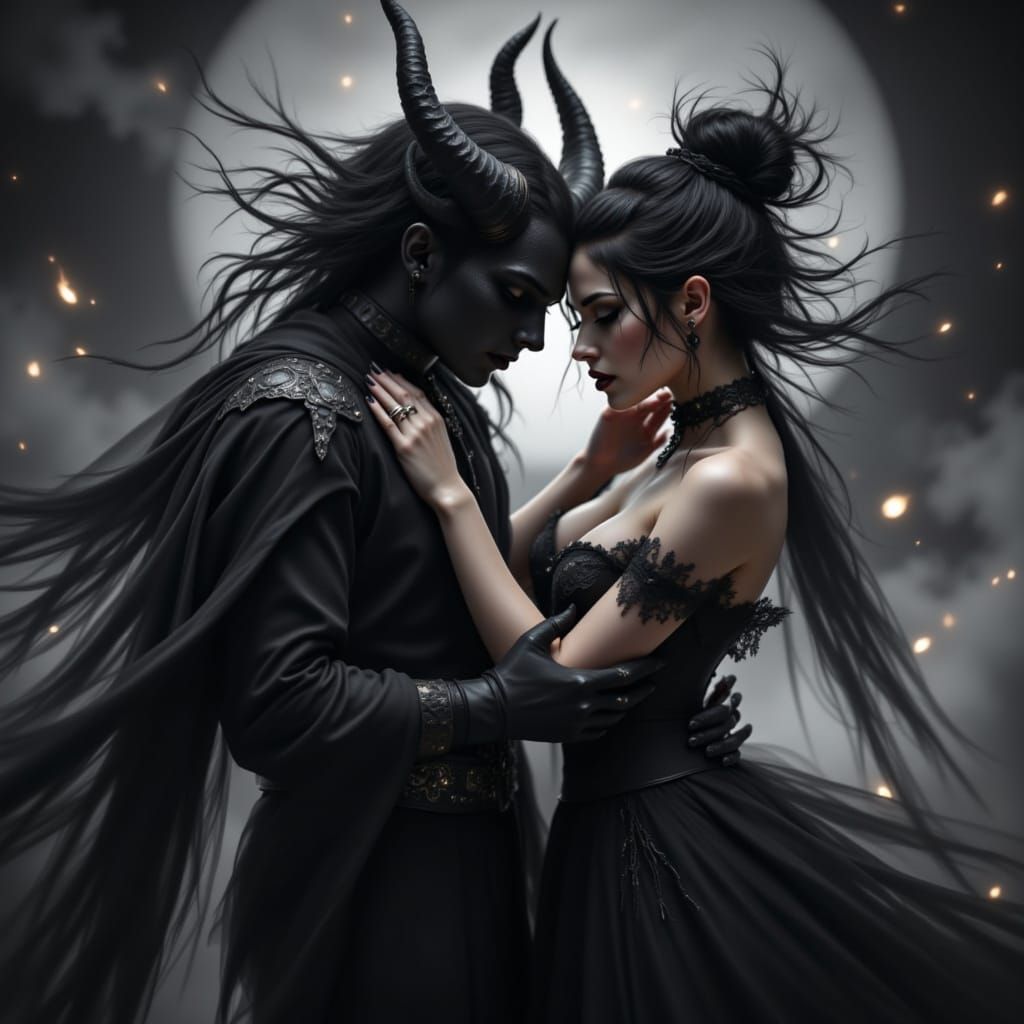 Darkness and Demon Witch: Forbidden Love Battle